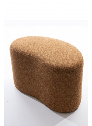 Turuncu Bean Puf Uzunluk 66cm Yükseklik 42cm